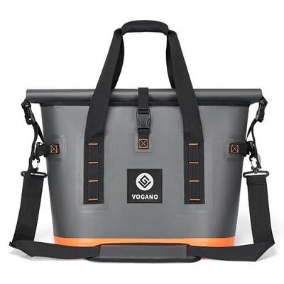 Vogano 40 Can Soft Cooler Bag - Insulated Leak-Proof Large Cooler Bag with Roll-Top Waterproof Seal | Portable Ice Chest for Camping, Beach, Travel, Picnics | 24HR Cold Retention
