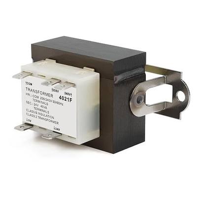240V to 24V 0130M00138S Transformer for Goodman Amana 40VA Furnace Transformers Primary 208/240V Secondary 24V Heater HVAC Replacement Part Class 2 Control (with Foot Mount)