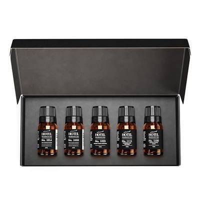 AirScent Hotel Diffuser Oil Gift Set - Buyers Best Picks 5 Pack - 10 mL | Fragrance Oil Sampler Set - Inspired by the Baccarat NYC, My Way and Capri Brezza and other Hotel Scent Samples