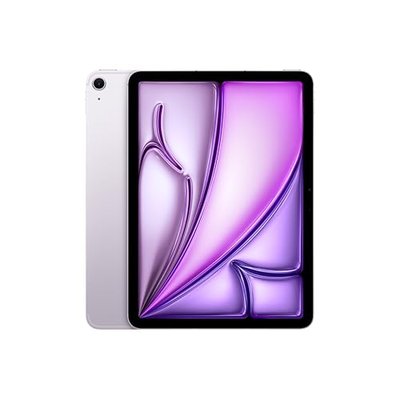 Apple iPad Air 11-inch with M3 chip Built for Apple Intelligence, Liquid Retina Display, 128GB, 12MP Front/Back Camera, Wi-Fi 6E + 5G Cellular, Touch ID, All-Day Battery Life — Purple