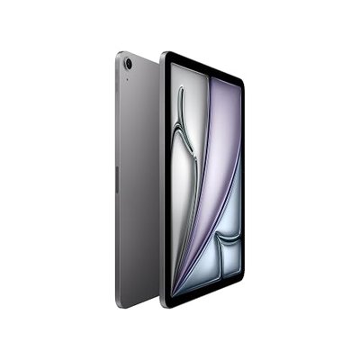 Apple iPad Air 11-inch with M3 chip Built for Apple Intelligence, Liquid Retina Display, 128GB, 12MP Front/Back Camera, Wi-Fi 6E, Touch ID, All-Day Battery Life — Space Gray