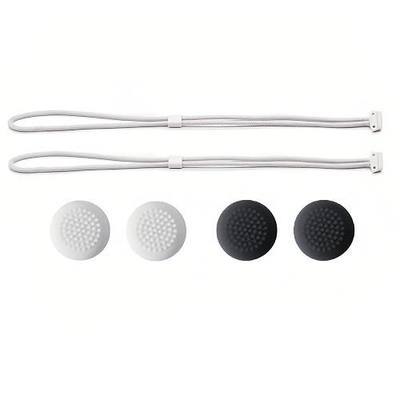 2 PCS Replacement Hand Straps for Meta Quest 3S, Quest 3 Controller – Comfortable, Secure, and Easy to Install with 2 Pair Thumb Grip Caps