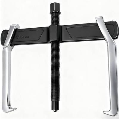 Tlence 2-Jaw Gear Puller, 10 Inch Two Claws Puller Tool, Adjustable Steel Bearing Pulling Device, Heavy Duty Removal Pulleys, Separate Lifting Device for Flywheel Industrial Use, DIY Projects