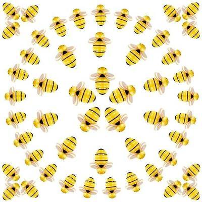 Jetec 60 Pcs Tiny Resin Bees for Crafts, 3 Size Mini Plastic Flatback Garden Bees Embellishment for Honey Themed Party Decor Art DIY Crafts Baby Shower Birthday Cake Decorations