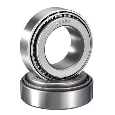 2 Pack 33007 Tapered Roller Bearing Cone and Cup Set | 35mm Bore 62mm OD 21mm Cup Width, Chrome Steel Taper Bearings Set, ABEC-3