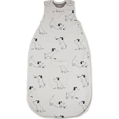 Woolino 4 Season Ultimate Baby Sleep Sack – Merino Wool & Organic Cotton Baby Sleep Bag, Universal Size Wearable Blanket, Adjustable Sleep Sack for Baby 2–24 Months - Puppy