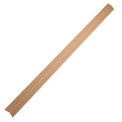 Cardboard Edge Protector 60 Pcs V-shaped Reinforced Cardboard Corners for Shipping 2” X 2” X 48” Pallet Corner Protectors Box Corner Protector Elevator Corner Protector