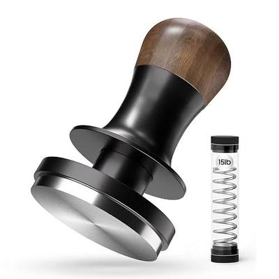 MHW-3BOMBER 45.5mm Espresso Tamper for Flair Pro 3, Precision Fit Manual Espresso Tamper with Sound Feedback, Stainless Steel, Not Compatible with Flair Go, Neo, Classic or 58, Flat Base T7070F-OS