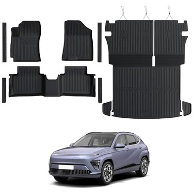 GALVAGNITE Floor Mats for 2024-2026 Hyundai Kona Gas Accessories