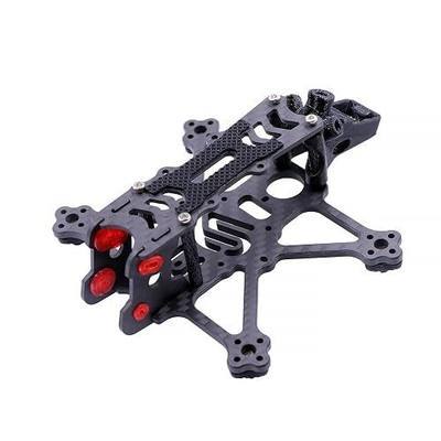 2 inch Fi-100-O4 Carbon Fiber Quadcopter Frame for DJI O4 Air Unit Digital | 98mm wheelbase, Support DJI HD Transmission System, RC FPV Racing Quad Drone Frame
