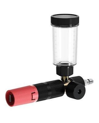 Small Foam Cannon, Foam Cannon for Pressure Washer with 1/4'' Quick Connector, Foam Spray, Compatible with Most Pressure Washer, 4500 PSI