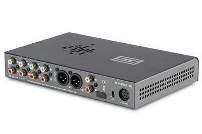 Schiit Saga 2 Class A Zero-Feedback Differential Preamp w/Remote - Black | 100% discrete, 75V linear power supply, passive or active gain, headphone jack, 64-step relay ladder volume. Made in USA.