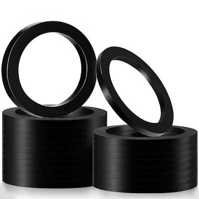 20pcs Camlock Gasket Fittings 4 inch, Cam Lock Hose Seal for Coupler | Buna-N Rubber Resistent-Oil, Anti-Leak Cam Groove Replacement Flat Washer O-Ring