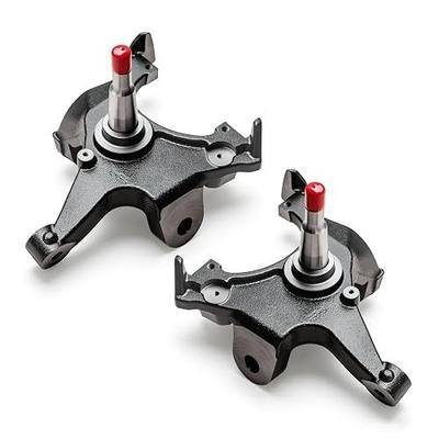 2" Front Drop Spindle Lowering Kit,w/ 1.25" Rotors | for 1988-1998 Chevy Silverado/GMC Sierra C1500 C2500,1992-1999 Chevy Suburban C1500 C2500,1992-1995 Chevrolet Tahoe/GMC Yukon