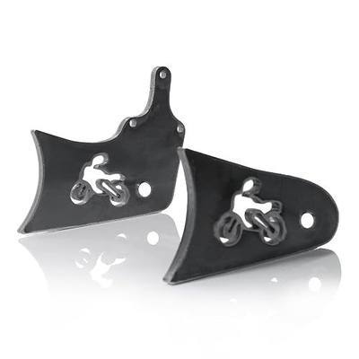 JMCHstore 6'' Mini bike Stretch Extension Tabs for FRP GMB100 Motovox MBX10, Monster Mega moto MM80 MMB80, Realtree RT100, Colmena RB100 (Motovox/MM80 D, 6 inch)