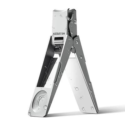 MR.GREEN Innovative Folding Nail Clippers Collapsible Nail Cutters Stainless Steel Nail Scissors Portable Travel Manicure Tools