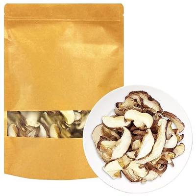JTEDZI Dried Shiitake Mushrooms Sliced, Dried Mushrooms for Cooking, Natural Dry Dehydrated Mushrooms, 3.52 Oz (100g)
