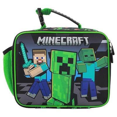 Bioworld Minecraft Creepers and Block Characters Insulated Lunch Kit