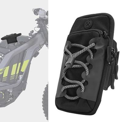 Electric Dirt Bike Bag for Surron LBX Tuttio Soleil 01 Yozma IN10 | Fits Eride Pro SS SR S, Hyper Bee, Rawrr Mantis & Mini, Storage pouch for phone holder keys & card, Heavy-duty Oxford cloth