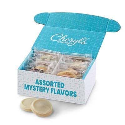 Cheryl's Cookies® Cookie Gift Box w/ 12 Surprise Mystery, Assorted Buttercream Frosted Sugar Cookies, Individually Wrapped, Gourmet, Handmade, Any Occasion, Birthday, Family, Friends, Loved Ones