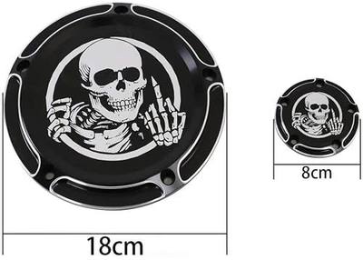H-Words-D Motorcycle Derby Cover Aluminum Derby Cover Engine Timing Timer Cover Compatible with Dyna Touring Models Road King Electra Glide Street Bob Low Rider Softail 1999-2019