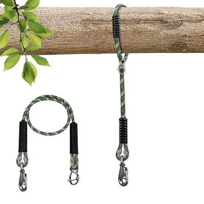 Heavy Duty Tree Swing Ropes, Hammock Hanging Chair Hanging Kit Adjustable Swing Hanging Straps Outdoor Camping Playground Set Accessories 7.25Ft(87")
