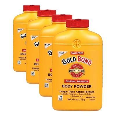Gold Bond MEDICAT Powder 4OZ (Pack of 4)