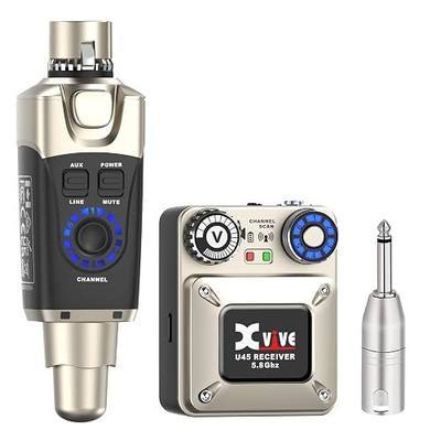 Xvive U45 Wireless in-Ear Monitor System with 5.8GHz Transmitter and Receiver