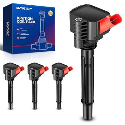 KAX Pack of 4 Ignition Coil Set for Fiat 500L 2014-2020, 500 2018-2019 1.4T, 500X 2016-2018 1.4TJe/ep Renegade 2015-2018 1.4T, UF755