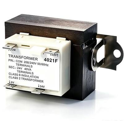 240V to 24V Transformer 0130M00138S for Goodman Amana 40VA Furnace Transformers 208/240V to 24V Heater HVAC Replacement Part Class 2 Control B1141643 PF40224 L38264 with Foot Mount