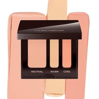 Laura Mercier Secret Camouflage Complexion Perfector, Customizable Full Coverage Cream Concealer, 16HR Wear, Natural Matte Finish, Multi-Tone Compact for a Personalized Shade Match