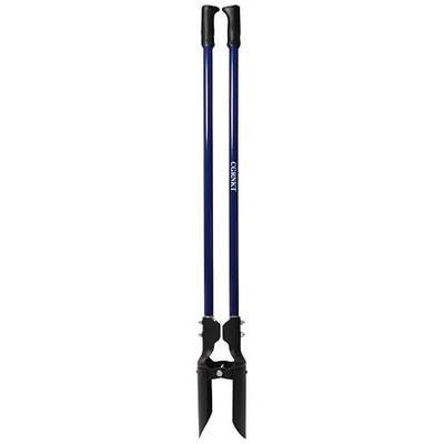 Post Hole Digger, 58 Inch Heavy Duty Manual Posthole Digger with Fiberglass Handle & Carbon Steel Blades for Fence Post, Mailbox, Gardening and Planting