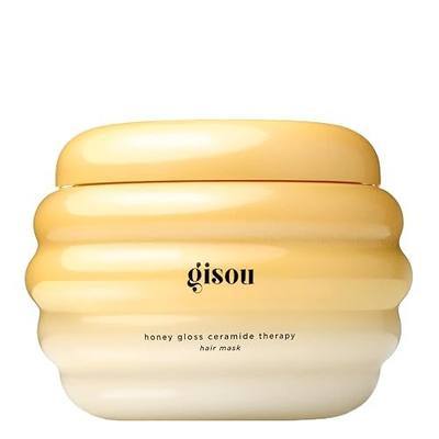Gisou Honey Gloss Ceramide Therapy Hair Mask (7.8 fl oz) | Intense hydration, 4X stronger hair, glossy shine, no weigh down, powered by Mirsalehi Honey, ceramides & hyaluronic acid