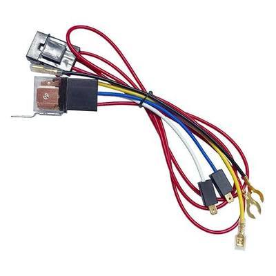12V 80A Car Single Horn Wiring Harness Relay Kit, 4 Pin SPST Vehicle Modification Blast Tone Air Horns Wiring Harness Relay for Car Truck Motorcycle (Single Horn)