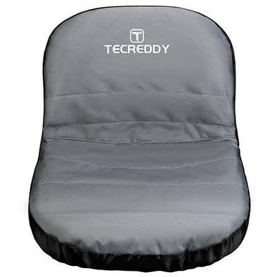 Lawn Mower Seat Cover, Weatherproof Durable Tractor Seat Cover Compatible with Husqvarna Craftsman Toro John Deere Cub Cadet Riding Lawn Mower, Medium