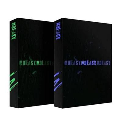 STRAYKIDS SKZ : NOEASY (A Type+B Type Set) 2nd Album CD-R+Unit Folded Poster+Double Sided Photocard+Photocards+Photobook+Sticker+Lyrics Book