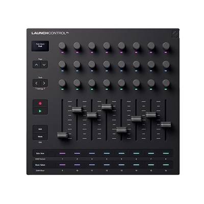 Novation Launch Control XL 3 USB MIDI Control Surface | USB, 24 Endless Encoders, 8 Faders, 16 Assignable Buttons, Transport Control, OLED Display, 5-Pin MIDI I/O, 15 Custom Modes