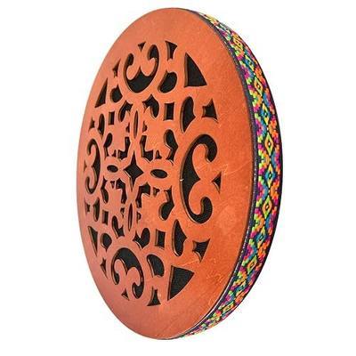 12 INCH Ocean Drum,Water Stream Drum,Rain Disk "Water-Fall",Sound Healing,Onomatopoeic Wooden Drum For Performance Accompaniment With Bag