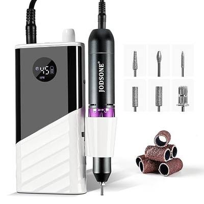 JODSONE Professional Nail Drill 45000 RPM Rechargeable Nail File for Nail Gel Removal Low Noise Portable for Home and Salon