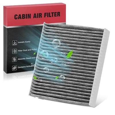 BDFHYK CF11924 Cabin Air Filter with Activated Carbon Compatible with Fiat 2012-2019 500 1.4L l4, 2012-2017 500 1.4L l4, Replace# CAF6185, CAF1896P, CF1249, CAF2140