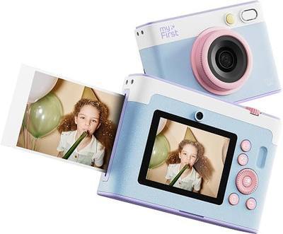 myFirst Insta Lux Instant Print Camera, Cotton Candy | Instant Print Camera, App