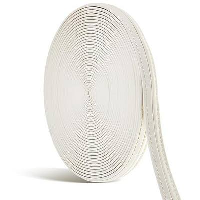 Dansydaisy 10. 9 Yard Marine Vinyl Upholstery Trim White Outdoor Fabric Upholstery Fabric for Boat Auto