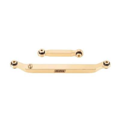 INJORA Brass Steering Links 14g for 1/24 RC Crawler Axial SCX24 Upgrade