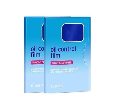 Generic 2 Packs (120 Sheets) Oil Absorbing Blotting Sheets for Oily Skin, Makeup-Friendly & Portable Oil Wipes