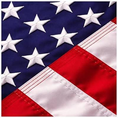 Premium 3x5 American Flags for Outside – Heavy Duty Nylon, Embroidered Stars & Sewn Stripes