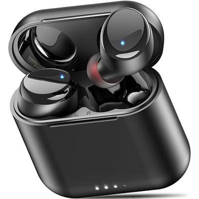 TOZO T6 Wireless Earbuds Bluetooth 5.3 Stereo Sound in Ear Headphones | 50H Playtime Wireless Ear buds with Charging Case, App Customizable EQs, IPX8 Waterproof Earphones