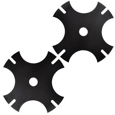 2 Pcs AEB0800 Multi-Head System Replacement Edger Blade / 4-Side Edger Star Blade (1 inch Center Hole) for EGO 56V EA0800, ME0801, ME0800 Edger