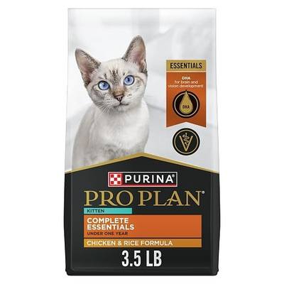 Purina Pro Plan Kitten Dry Food Complete Essentials Chicken and Rice Formula 3.5 Pound (Pack of 1)