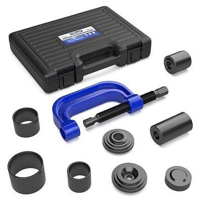CARVALAX 10-Piece Ball Joint Press Kit | Ball Joint Removal Tool Kit w/Universal Adapters and Sockets for Most 2WD/4WD Cars, Trucks and SUVs