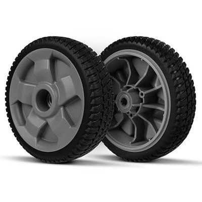125-2510 Front Wheels 8" Compatible with Toro TimeMaster 30in Lawn Mowers 20199 20200 20975 20976 20977 20978 21199 21200 21810 21811, 2 Pack Front Mower Wheel Replace 120-7045